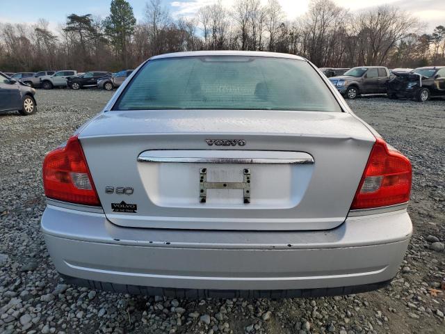 YV1TS592961440417 - 2006 VOLVO S80 2.5T SILVER photo 6