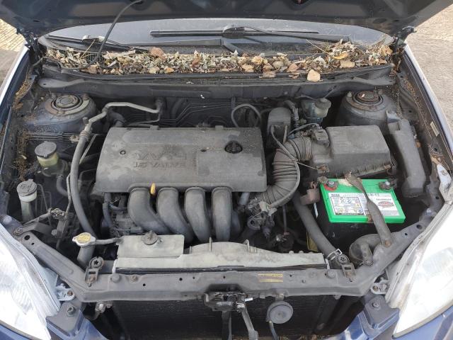 2T1KR32E53C111985 - 2003 TOYOTA COROLLA MA XR BLUE photo 11