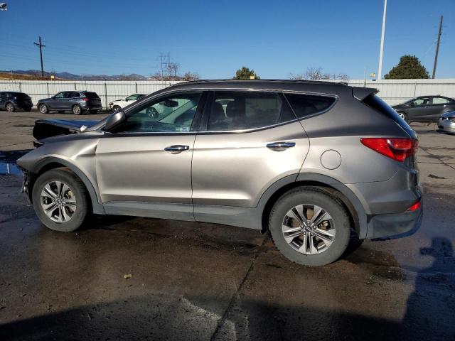 5XYZUDLB1FG267330 - 2015 HYUNDAI SANTA FE S GRAY photo 2