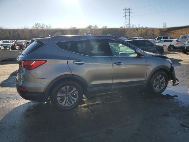 5XYZUDLB1FG267330 - 2015 HYUNDAI SANTA FE S GRAY photo 3