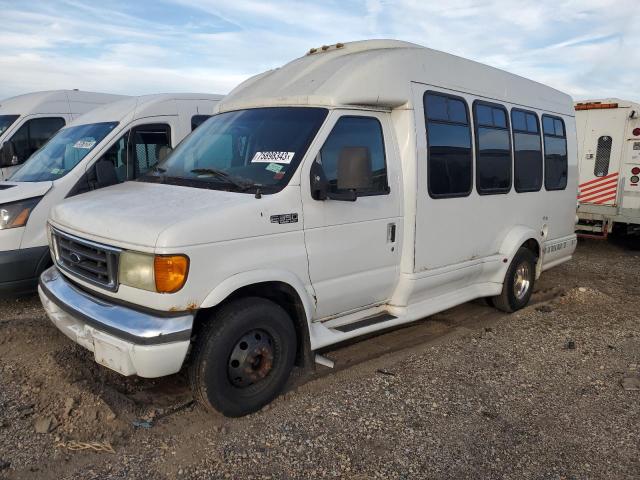 1FDWE35SX4HA08469 - 2004 FORD ECONOLINE E350 SUPER DUTY CUTAWAY VAN WHITE photo 1