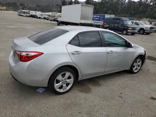 5YFBURHE5GP446288 - 2016 TOYOTA COROLLA L SILVER photo 3