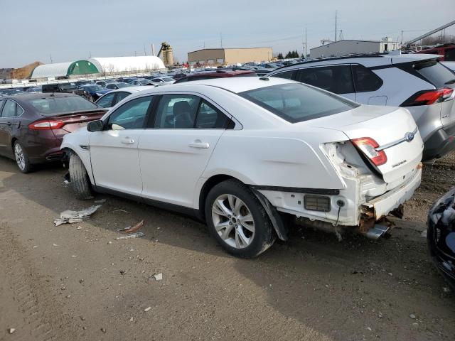 1FAHP2HW8BG124536 - 2011 FORD TAURUS SEL WHITE photo 2