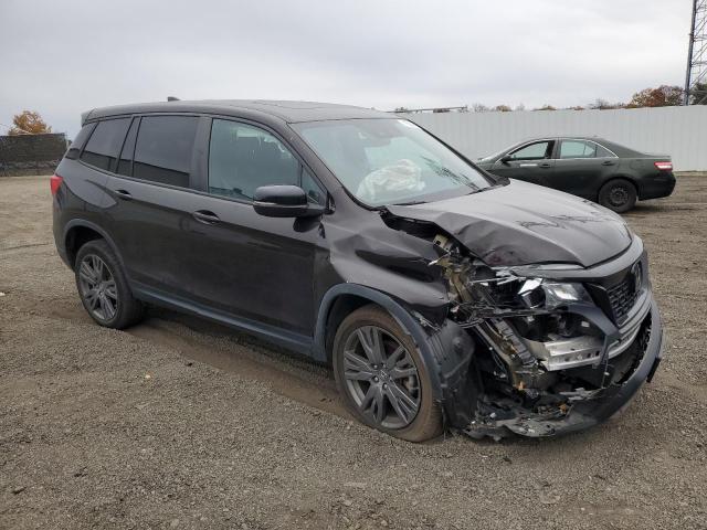 5FNYF8H54MB017200 - 2021 HONDA PASSPORT EXL BLACK photo 4