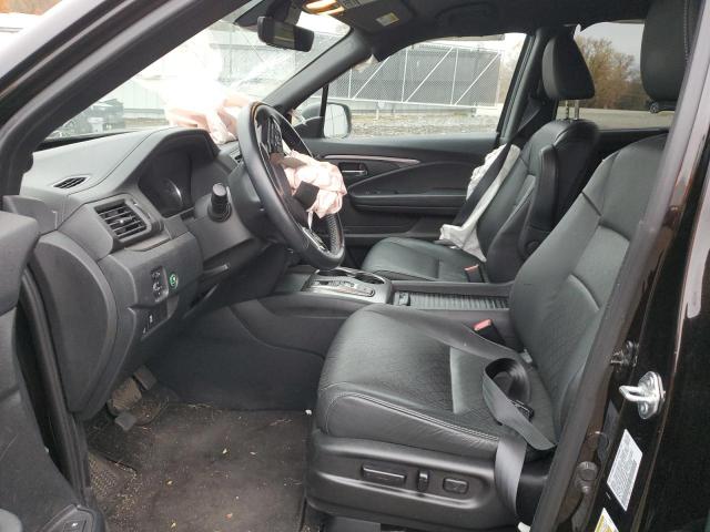 5FNYF8H54MB017200 - 2021 HONDA PASSPORT EXL BLACK photo 7