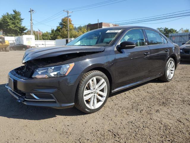 1VWLA7A34KC011030 - 2019 VOLKSWAGEN PASSAT WOLFSBURG BLACK photo 1
