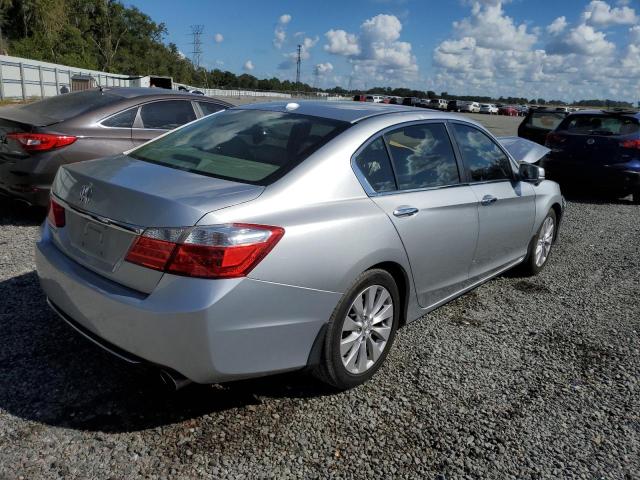 1HGCR2F8XEA195054 - 2014 HONDA ACCORD EXL SILVER photo 3