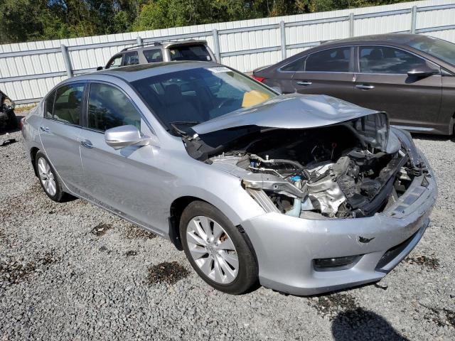 1HGCR2F8XEA195054 - 2014 HONDA ACCORD EXL SILVER photo 4