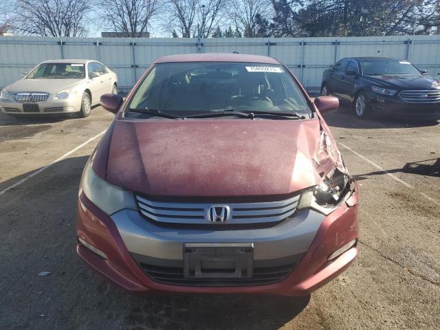 JHMZE2H50AS033718 - 2010 HONDA INSIGHT LX MAROON photo 5