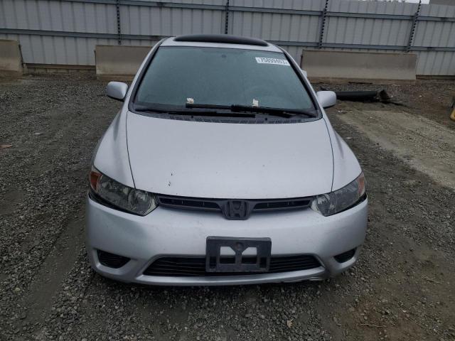 2HGFG12866H522054 - 2006 HONDA CIVIC EX SILVER photo 5