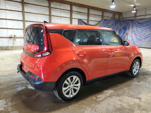 KNDJ23AUXL7018132 - 2020 KIA SOUL LX RED photo 3