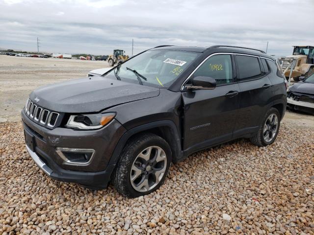 3C4NJDCB1JT280510 - 2018 JEEP COMPASS LIMITED GRAY photo 1