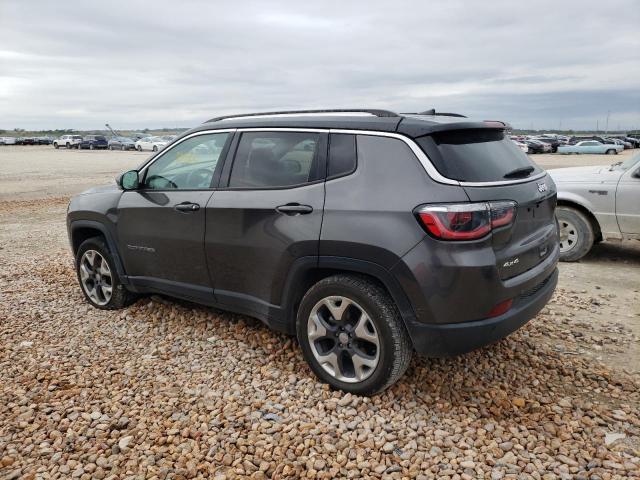 3C4NJDCB1JT280510 - 2018 JEEP COMPASS LIMITED GRAY photo 2