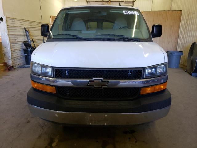 1GNSHCF42E1125586 - 2014 CHEVROLET EXPRESS G1 LT WHITE photo 5