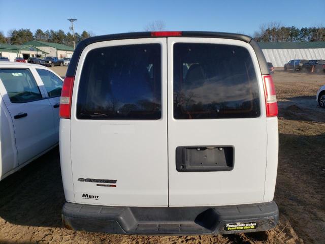 1GNSHCF42E1125586 - 2014 CHEVROLET EXPRESS G1 LT WHITE photo 6