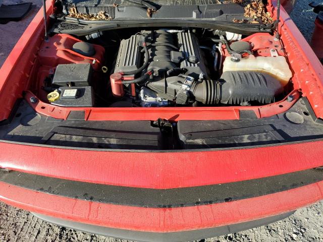 2C3CDZFJ5MH619477 - 2021 DODGE CHALLENGER R/T SCAT PACK RED photo 11