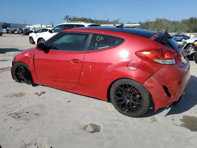 KMHTC6AD2DU130994 - 2013 HYUNDAI VELOSTER RED photo 2