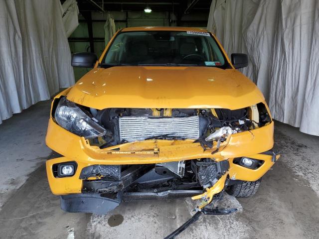 1FTER4FH0MLD96483 - 2021 FORD RANGER XL YELLOW photo 5