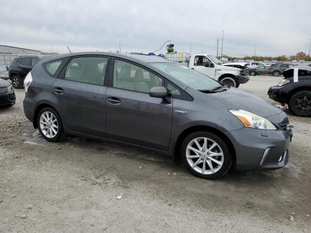 JTDZN3EU1D3233511 - 2013 TOYOTA PRIUS V GRAY photo 4