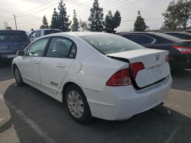 1HGFA46507L000236 - 2007 HONDA CIVIC GX WHITE photo 2