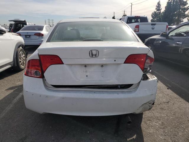 1HGFA46507L000236 - 2007 HONDA CIVIC GX WHITE photo 6