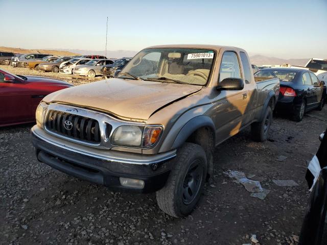 5TESM92N22Z048404 - 2002 TOYOTA TACOMA XTRACAB PRERUNNER ოქროსფერი ფოტო 1