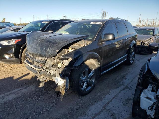 3C4PDCGG4HT626558 - 2017 DODGE JOURNEY CROSSROAD BLACK photo 1