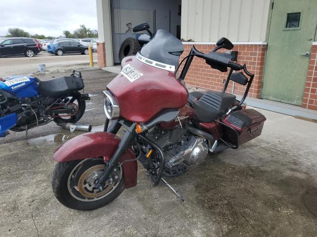 1HD1KB4118Y636516 - 2008 HARLEY-DAVIDSON FLHX BURGUNDY photo 2