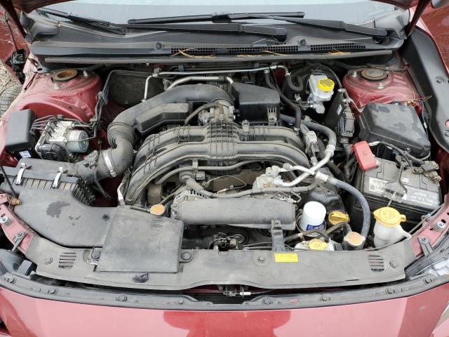 4S3GTAD63H3748892 - 2017 SUBARU IMPREZA PREMIUM PLUS BURGUNDY photo 12