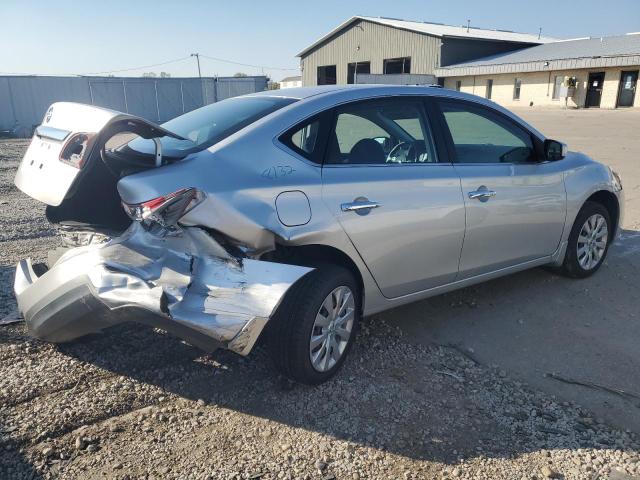 3N1AB7AP7KY410437 - 2019 NISSAN SENTRA S SILVER photo 3