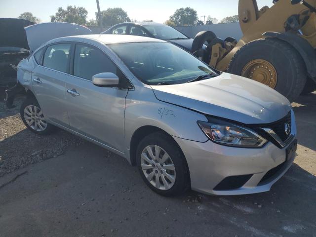 3N1AB7AP7KY410437 - 2019 NISSAN SENTRA S SILVER photo 4