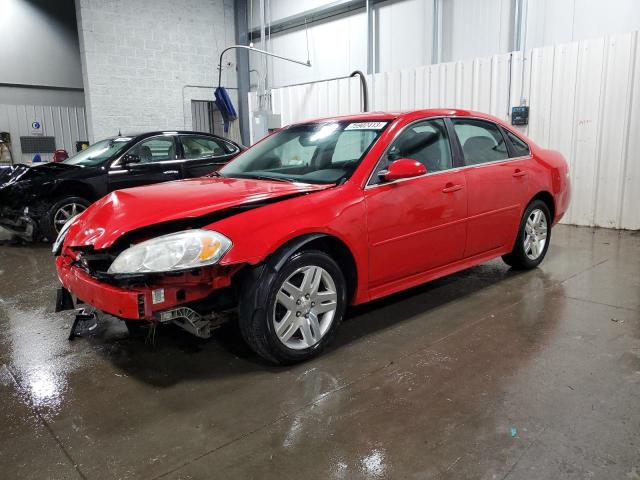 2G1WG5E32C1135486 - 2012 CHEVROLET IMPALA LT RED photo 1