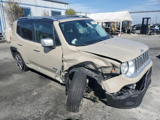 ZACCJADT6FPB32154 - 2015 JEEP RENEGADE LIMITED CREAM photo 4