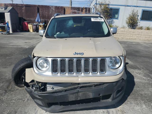 ZACCJADT6FPB32154 - 2015 JEEP RENEGADE LIMITED CREAM photo 5