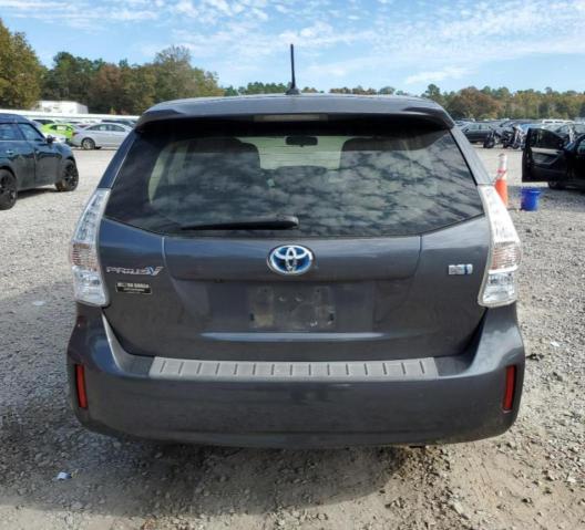 JTDZN3EU9C3091603 - 2012 TOYOTA PRIUS V GRAY photo 6