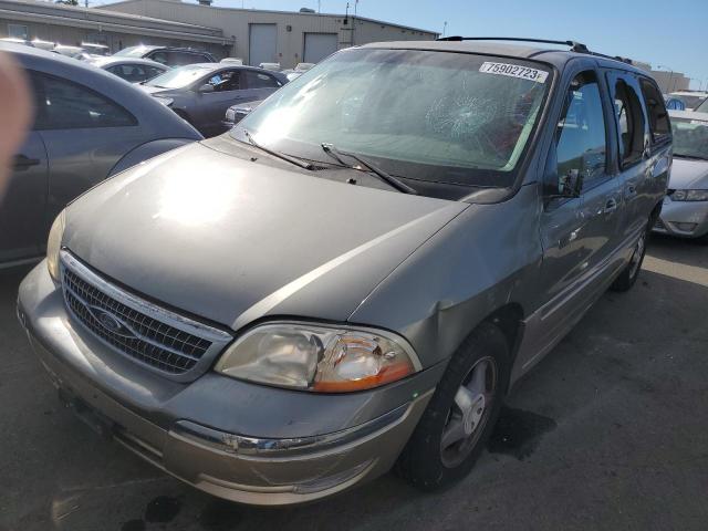 2FMZA5347YBB15832 - 2000 FORD WINDSTAR SEL SILVER photo 1