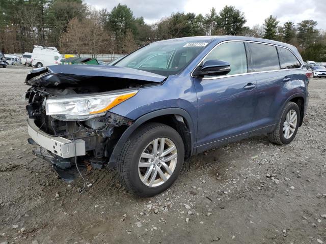 2014 TOYOTA HIGHLANDER LE, 