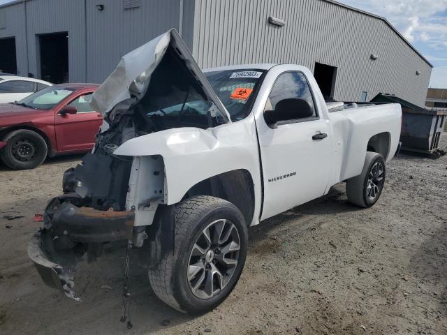 1GCNCPE08BZ408212 - 2011 CHEVROLET SILVERADO C1500 WHITE photo 1