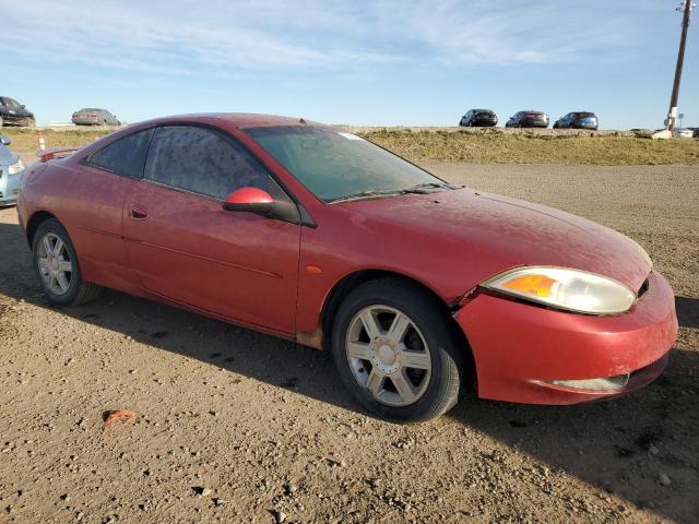 1ZWFT61L415605536 - 2001 MERCURY COUGAR V6 RED photo 4