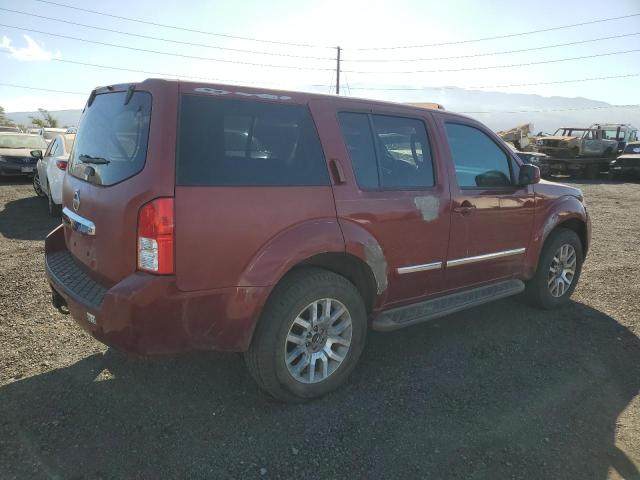 5N1BR18B78C612499 - 2008 NISSAN PATHFINDER LE BURGUNDY photo 3