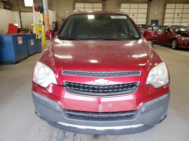 3GNAL2EK0DS607605 - 2013 CHEVROLET CAPTIVA LS 红色 照片 5