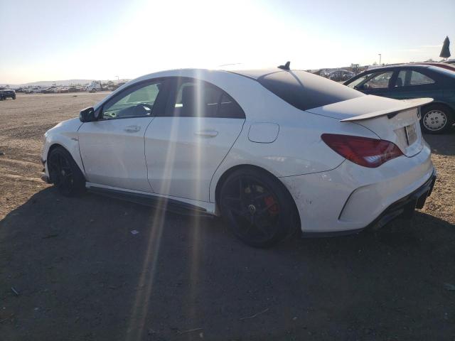 WDDSJ5CB7EN077660 - 2014 MERCEDES-BENZ CLA 45 AMG WHITE photo 2