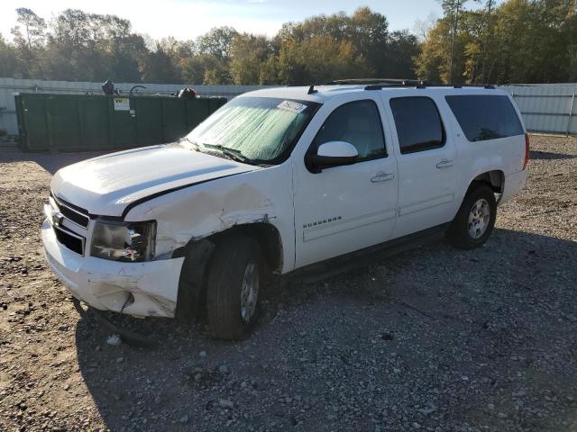 1GNSKJE37BR386725 - 2011 CHEVROLET SUBURBAN K1500 LT WHITE photo 1