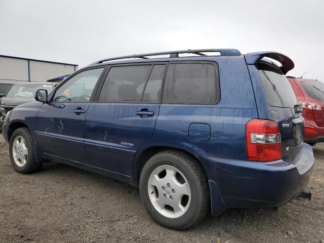 JTEDP21AX70138344 - 2007 TOYOTA HIGHLANDER SPORT BLUE photo 2