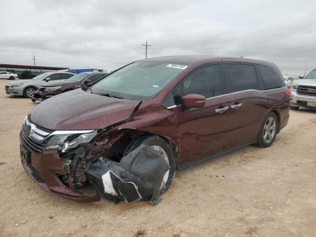 5FNRL6H56KB041030 - 2019 HONDA ODYSSEY EX BURGUNDY photo 1