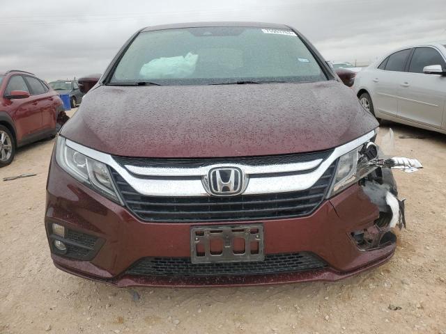 5FNRL6H56KB041030 - 2019 HONDA ODYSSEY EX BURGUNDY photo 5