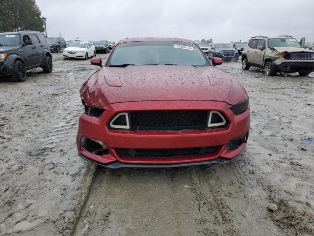 1FA6P8CF4F5325000 - 2015 FORD MUSTANG GT RED photo 5