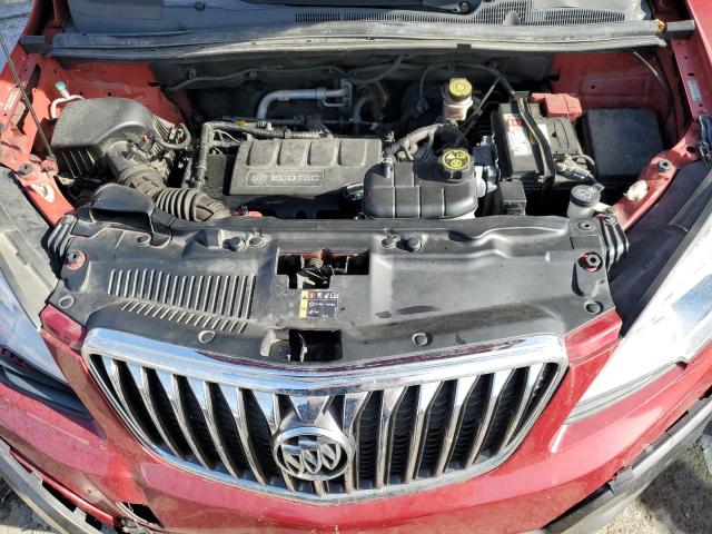 KL4CJASB7GB725229 - 2016 BUICK ENCORE RED photo 12