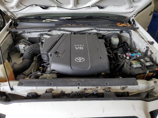 5TETU62NX5Z083473 - 2005 TOYOTA TACOMA PRERUNNER ACCESS CAB WHITE photo 12