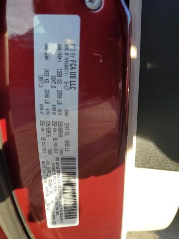 2C4RC1EG7HR804047 - 2017 CHRYSLER PACIFICA TOURING L PLUS RED photo 13